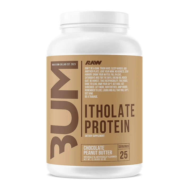 Raw Nutrition Itholate Protein - Chocolate Peanut Butter (25 Servings)