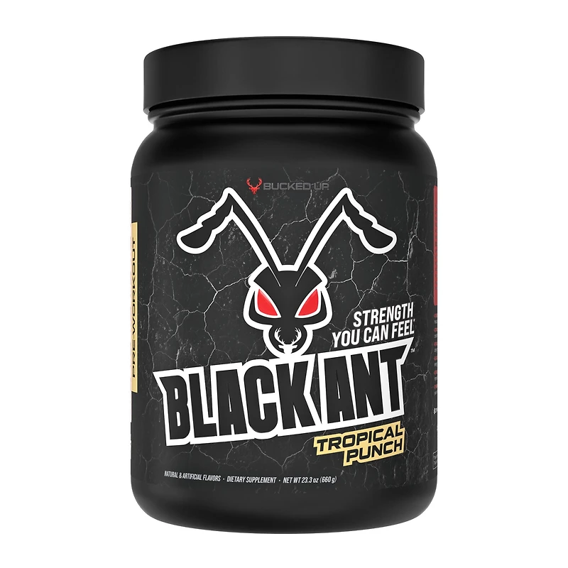 Bucked Up Black Ant Pre-Workout - Tropical Punch (20 Servings)