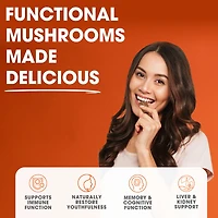 Genius Mushroom Chews - Butter Toffee - 60 Chews (60 Servings)