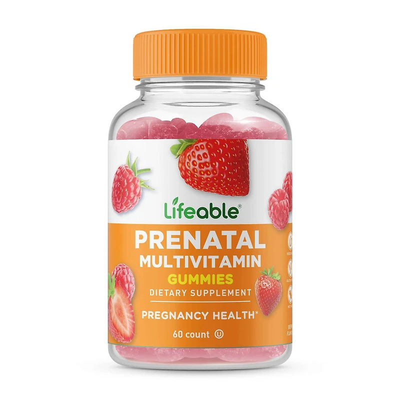 Prenatal Multivitamin - 60 Gummies (30 Servings)