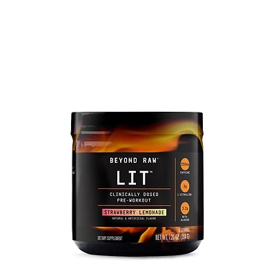 Beyond Raw Lit V1 Pre-Workout Gluten-Free