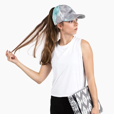 Oak and Reed Ponytail Hat - Algae 1