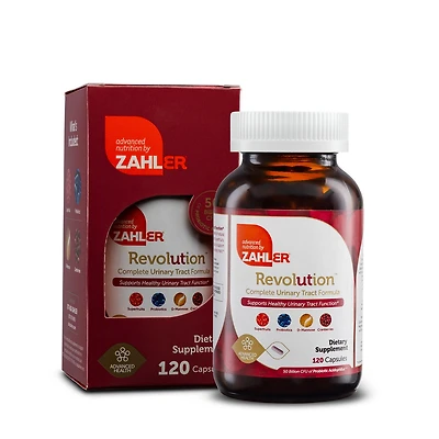 ZAHLER Revolution Complete Urinary Tract Formula Healthy - 120 Capsules (30 Servings)