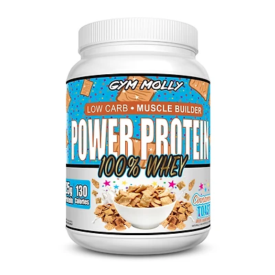 Gym Molly Power Protein 100% Whey - Cinnamon Toast (26 Servings)