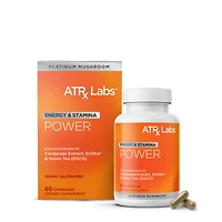 ATRx Labs Power Platinum Mushroom Vegan - 60 Capsules (30 Servings)