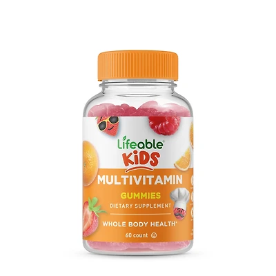 Lifeable Kids Multivitamin - 60 Gummies (30 Servings)