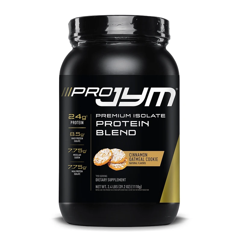 Jym Premium Isolate Protein Blend - Cinnamon Oatmeal Cookie (30 Servings)