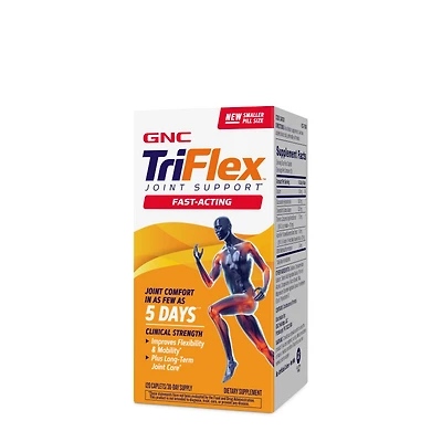 GNC Triflex Joint Support Fast-Acting Healthy - 120 Caplets (30 Servings)