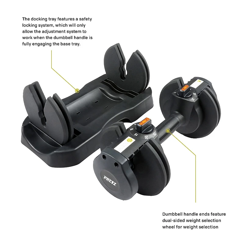 5-25 lb Adjustable Dumbbell