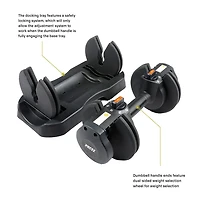 5-25 lb Adjustable Dumbbell