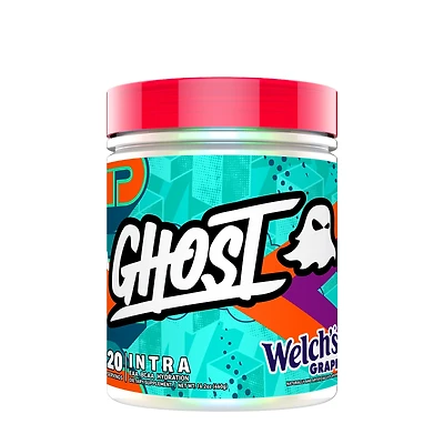GHOST Intra Eaa Bcaa Hydration Vegan - Welch's Grape (20 Servings)