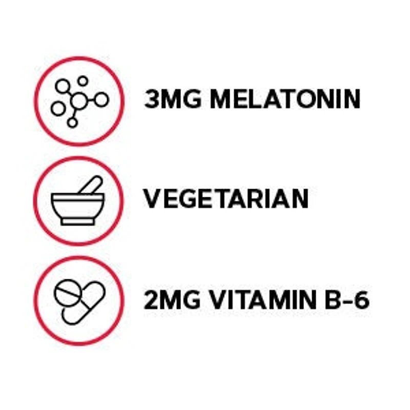 Melatonin 3mg - 120 Vegetarian Tablets (120 Servings)