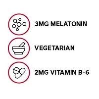 Melatonin 3mg - 120 Vegetarian Tablets (120 Servings)