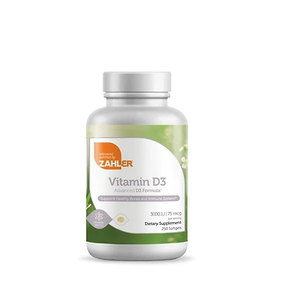 ZAHLER Vitamin D3 Iu Healthy