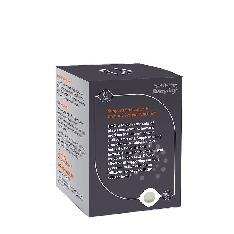 DMG Dimethylglycine 500mg - 90 Chewable Tablets (90 Servings)