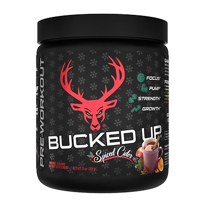 Bucked Up Pre Workout - Spiced Cider (30 Servings)