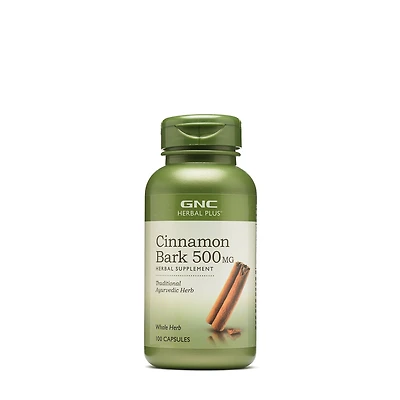 GNC Herbal Plus Cinnamon Bark 500 Mg