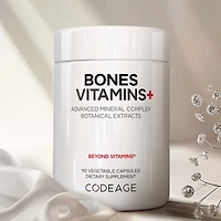 Bones Vitamins+ - 90 Vegetable Capsules (30 Servings)