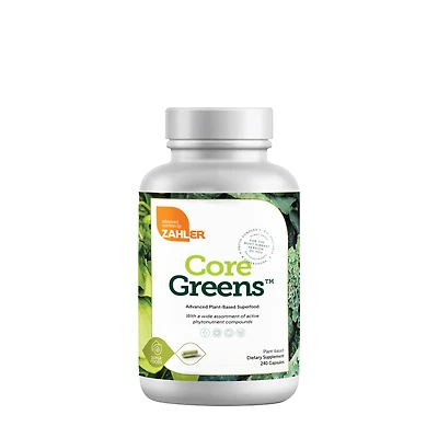 ZAHLER Core Greens - 240 Capsules (24 Servings)