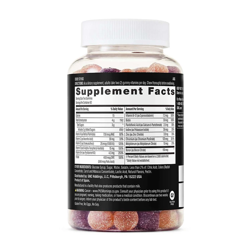 Gummy Multivitamin - Mixed Berry - 120 Gummies (60 Servings)