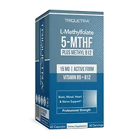 L-Methylfolate 5-MTHF 15mg - 60 Capsules (60 Servings)