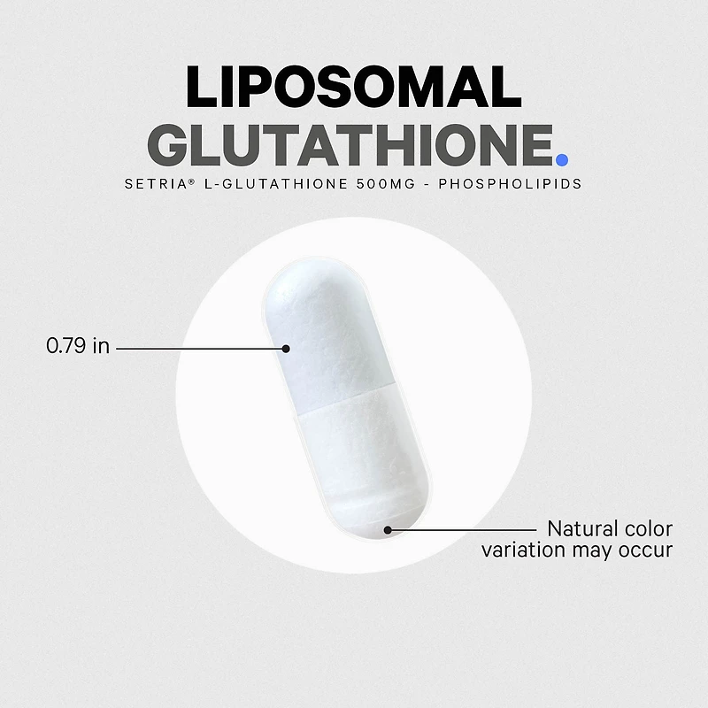 Liposomal Glutathione Setria® Antioxidant - 60 Capsules (30 Servings)