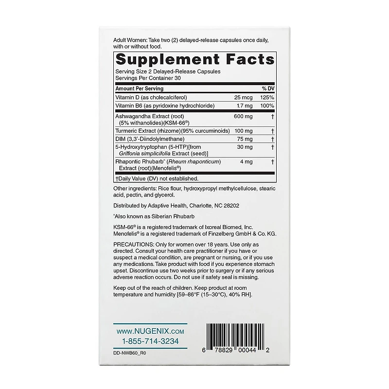 Balance: Women's Hormone Formula - 60 Capsules (30 Servings)