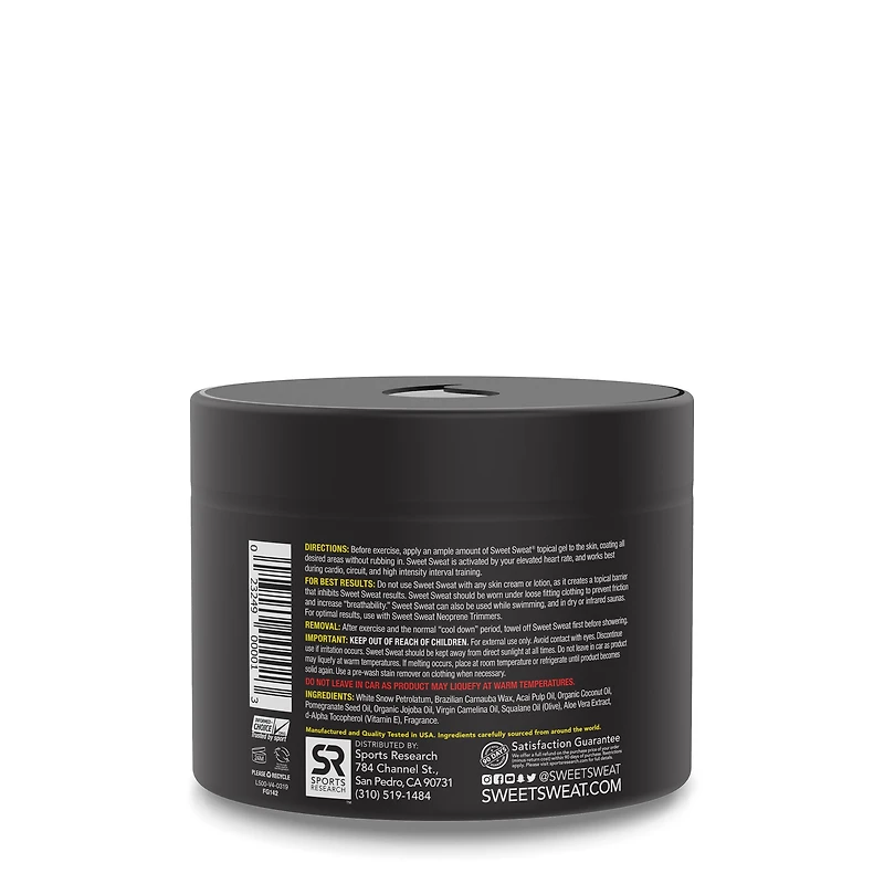 Sweet Sweat™ Workout Enhancer - 6.5 oz. (1 Jar)