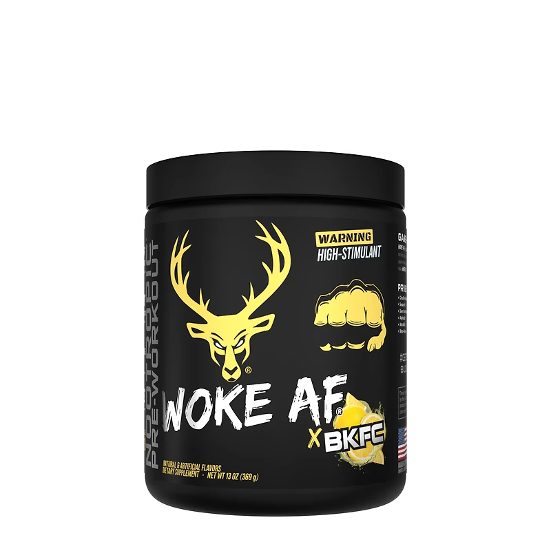 Bucked Up Bkfc Woke Af Nootropic Pre-Workout - Bare Knuckle Punch (30 Servings)
