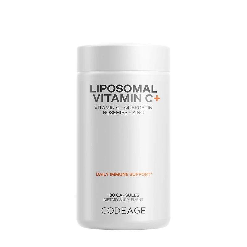 Codeage Liposomal Vitamin C + 1500Mg - 180 Capsules (60 Servings)