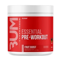 Raw Nutrition Essential Pre-Workout - Fruit Burst (30 Servings)