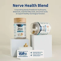 Nerve Health + Lion's Mane - 60 Capsules (30 Servings)