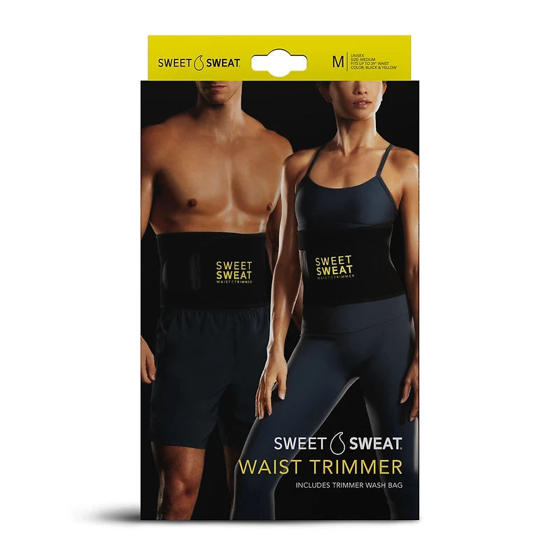 Sports Research Sweet Sweat Waist Trimmer - Yellow 1