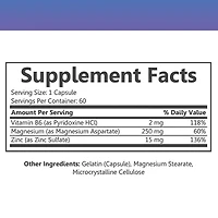 Zinc Immunity Support* - 60 Capsules (60 Servings)