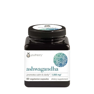 Ashwagandha 1000mg† - 60 Capsules (30 Servings)