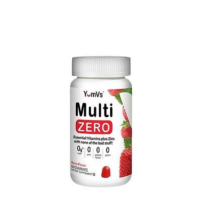 YumVs Multi Zero Gummy - Berry 60 Gummies (30 Servings)