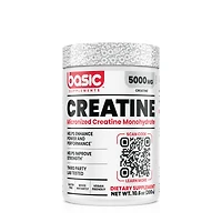 Basic Supplements Creatine Monohydrate (60 Servings)