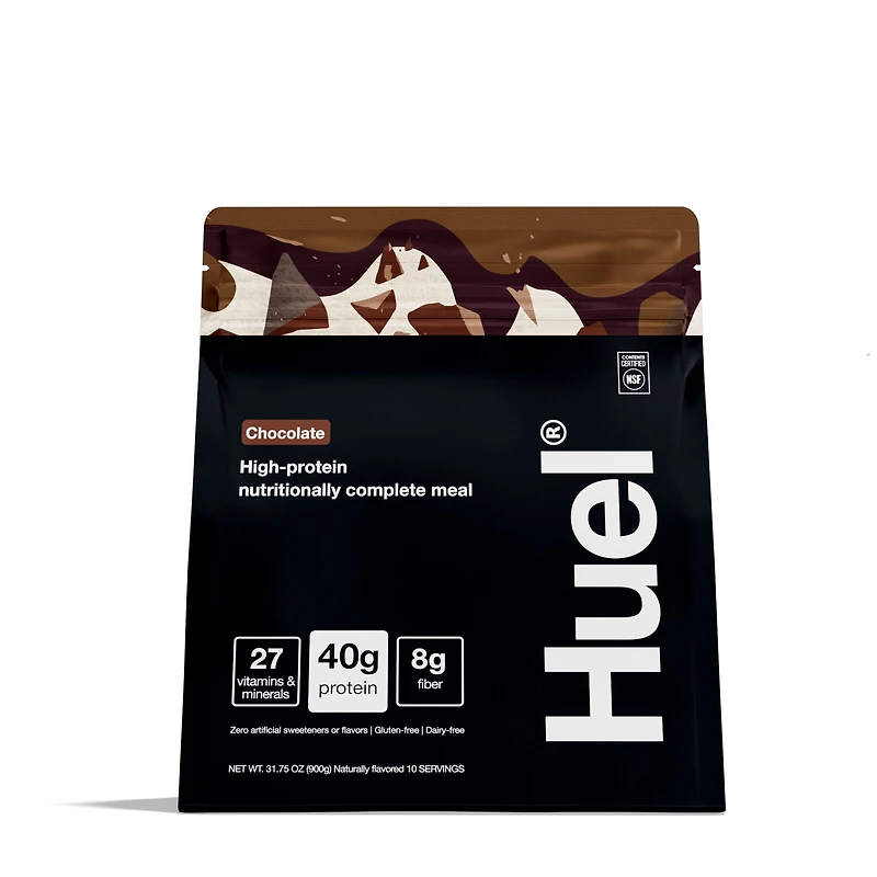 Huel Black Edition: High-Protein Meal Powder - Chocolate (10 Servings)