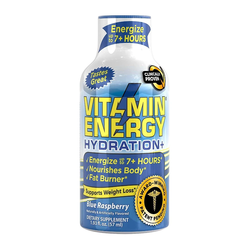 Sport+ Liquid Supplement - Blue Raspberry - 1.93oz. (12 Bottles)
