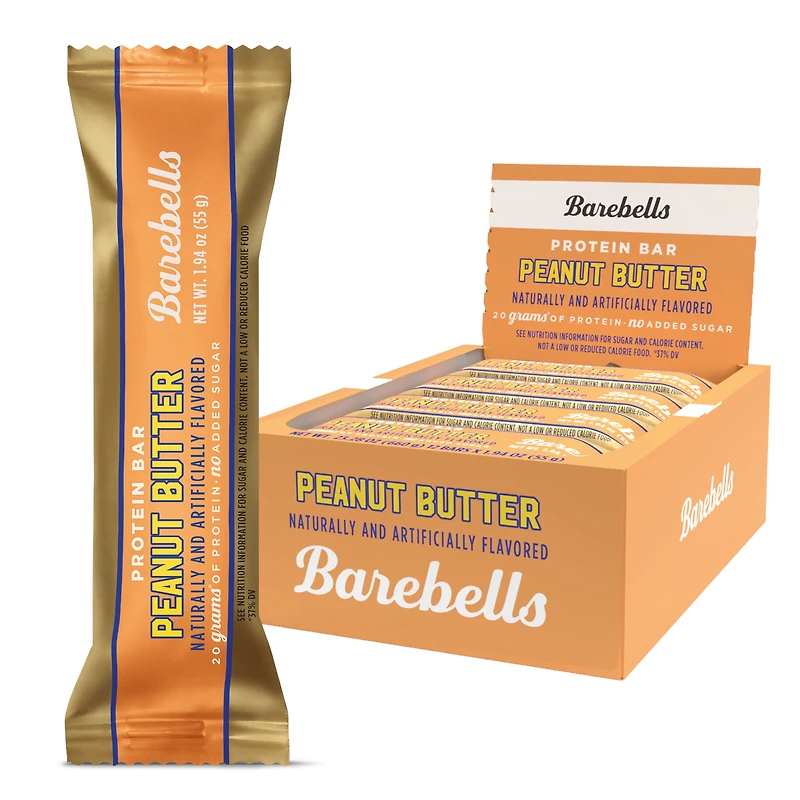 Barebells Protein Bar - Peanut Butter (12 Bars)