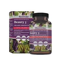 ResVitále Beauty 3 Healthy - 90 Capsules (30 Servings)