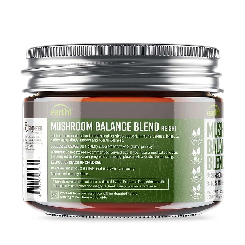 Mushroom Balance Blend 2000mg - 80g (40 Servings)