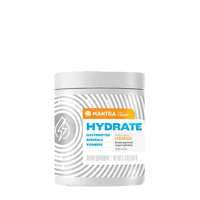 ZAHLER Mantra Hydrate Vegan - Lemonade 5.3 Oz (30 Servings)