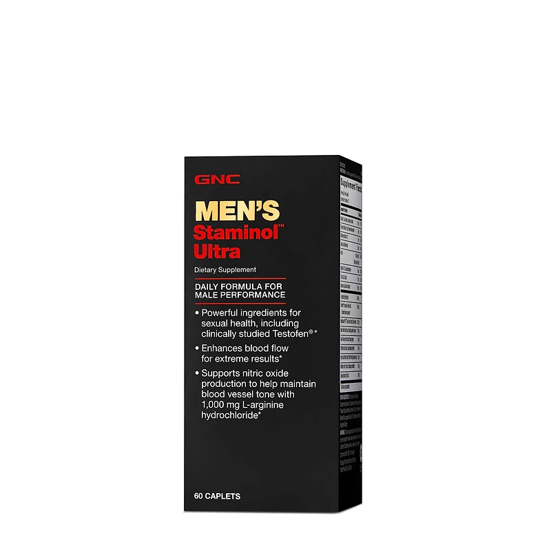 GNC Men's Staminol Ultra - 60 Capsules