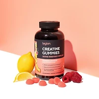 Creatine Gummies - Raspberry Lemonade 120 (30 Servings)