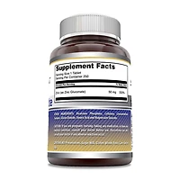 Zinc Gluconate 50mg - 250 Tablets (250 Servings)