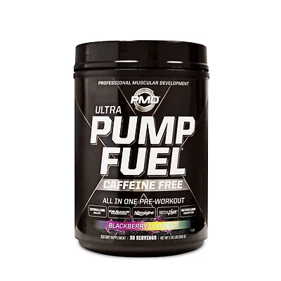 PMD Ultra Pump Fuel Caffeine Free - Blackberry Lemonade (30 Servings)