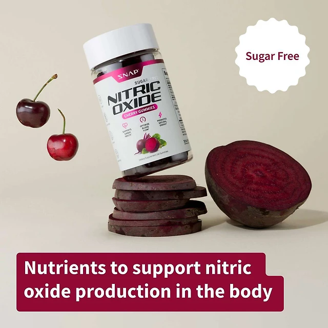 Nitric Oxide Sugar-Free Gummies - Mixed Berry - 60 Gummies (30 Servings)