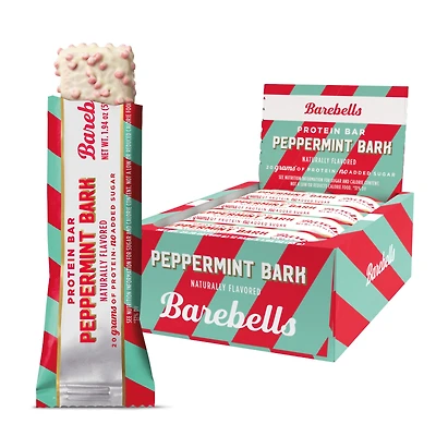 Barebells Protein Bar - Peppermint Bark (12 Bars)