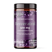 Resveratrol 500mg - 30 Veggie Capsules (30 Servings)